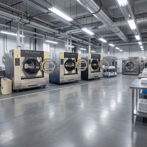 Nouvelle Machine à Laver les Couvertures Industrielle BQ 50kg Automatique à Usage Commercial avec Tension 380V pour Matériaux Textiles - Vente Chaude - Product Image 1