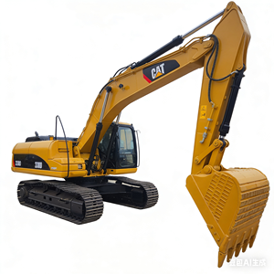Excavadora sobre orugas de pluma larga CAT 330D usada de alto rendimiento Excavadora de brazo largo CAT 330D 330D2L usada japonesa Excavación alta - Product Image 1