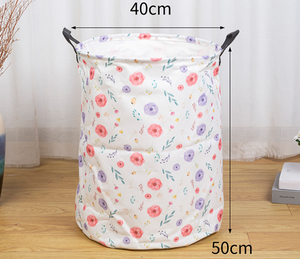 Panier à linge sale pliable imperméable à l'eau avec motif de Noël pour organiser les vêtements et les jouets avec poignée <span class=keywords><strong>en</strong></span> PU - Product Image 6