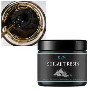 OEM puro natural shilajit resin pure himalayan herbal supplement shilajit resin