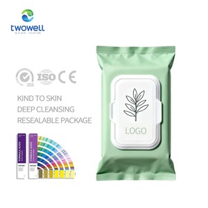 Logo <strong>Customized</strong> Restaurant Wet <strong>Wipes</strong> Plant Ingredients Cleaning Wet <strong>Wipes</strong> Wholesale - Product Image 3