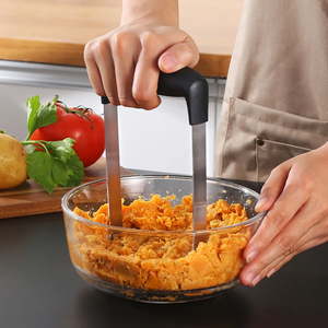 Máquina de Acero Inoxidable para Hacer Puré de Patatas, Triturador de Patatas, Herramienta para Frutas y Verduras, Accesorios de Cocina - Product Image 2