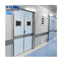 Porte Hermétique Automatique de Qualité Médicale et Hygiénique pour Hôpitaux, Salles Blanches et Cabinets Médicaux