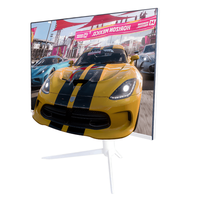 Monitor Gaming Lengkung Datar Rebekah Wholesaler OEM ODM Monitor Komputer 24/27 Layar PC