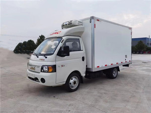 Venta caliente JAC X5 Gasolina/Diesel Combustible Tipo 2 toneladas Camión refrigerado con caja de refrigeración de 3,5 metros - Product Image 2