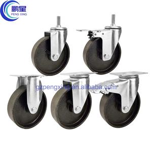 Guangzhou-Raster-Lieferant wirtschaftlicher Stil Werkzeug und Hardware Gussstahl feste 3 4 5 Zoll Rasterräder BBQ-Grill-Roster - Product Image 6