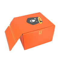 Boîte d'expédition en carton ondulé personnalisée avec motif d'ours mignon, emballage cadeau pour jouets d'enfants, boîte d'abonnement pour produits pour enfants