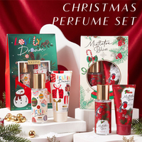 V.V.LOVE Série Noël Eau de Toilette 90ml + Lait Corporel 75ml Coffret Cadeau Parfum Longue Durée