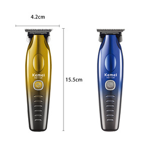 Kemei Electric <b>Hair</b> <b>Clipper</b> Km-1729 15.5cm Brushless Motor High Speed Professional <b>Hair</b> Cutting Tool - Product Image 1