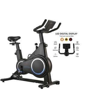 Vélo de spinning magnétique silencieux avec cadre en acier, pliable, pour entraînement cycliste intérieur, écran LCD, équipement de fitness à domicile - Product Image 1