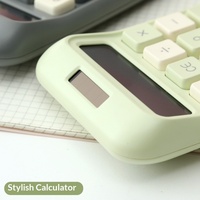Calculatrice solaire en plastique à 8 chiffres L.60100 en gros pour enfants, étudiants, cadeaux d'affaires et usage de bureau