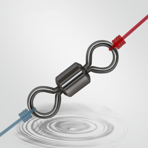 Rouleau pivotant de pêche en acier inoxydable haute résistance pour la pêche au poisson-chat, pivotant de baril robuste pour l'eau salée et l'eau douce - Product Image 5