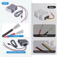 Câble d'alimentation Starlink Gen 3 étanche IP68, adaptateur élévateur de tension 12V 24V vers 30V, encapsulation en résine, 2M-5M, matériau PET, accessoires mobiles
