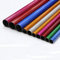 Tube de protection en fibre de carbone forgée, connecteur de tube carré pour perche télescopique alimentée en eau, perche de nettoyage de vitres en fibre de carbone 3K