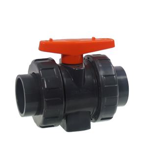 수동 1/2 \ "-4 \" 플라스틱 <span class=keywords><strong>PVC</strong></span> 소켓 레드 핸들 볼 밸브 단일 유니온 물 미디어 OEM 사용자 정의 지원 - Product Image 6