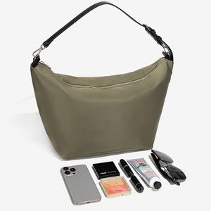 Wholesale New Fashion Lady Casual Large Capacity <b>Nylon</b> Hobo <b>Tote</b> Travel Outdoor Crossbody <b>Bag</b> Minimalist Water Resistant - Product Image 4