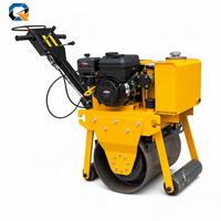 Rouleau compresseur vibrant à tambour unique, facile à utiliser, compact, pour asphalte, équipement routier professionnel