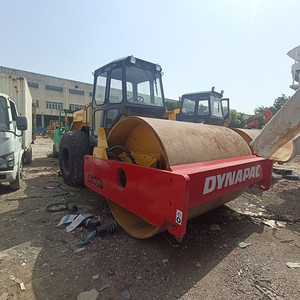 Rodillo compactador de neumáticos Dynapac CA30D, CA602, CA251, CA301, CA25 usado para ingeniería vial, 10, 12, 16 toneladas, alta potencia de excavación, motor Cummins - Product Image 2