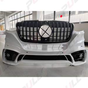 Pare-chocs de voiture pour Benz <span class=keywords><strong>Sprinter</strong></span> W906 W907 W910 2018-2020 à GT Model Inclut Front Bumper Grille Fog Light Hole - Product Image 2
