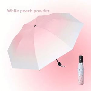 Paraguas Plegable con Protección UV, Doble Uso para Sol y Lluvia, Totalmente Automático, 8 Varillas, Resistente al Viento - Product Image 4
