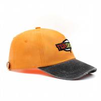 Casquette de baseball personnalisée effet vieilli avec patch graffiti et lettres, en toile sergé, réglable, unisexe, streetwear, vente en gros, OEM