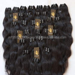Mèches de cheveux humains en vison brut, extensions de cheveux raides, à cuticule vierge alignée, vente en gros - Product Image 1