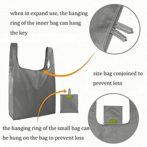 Bolsa de Compras Plegable, Lavable, de Poliéster, Reutilizable, al por Mayor en China, Precio de Fábrica - Product Image 4