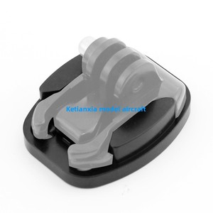 Placa de Liberación Rápida para Cámara de Acción, Adaptador de Trípode para <span class=keywords><strong>GoPro9</strong></span>/8/7, Soporte Metálico, Accesorio de China - Product Image 1