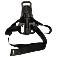 Support de bouteille de plongée en PVC avec plaque dorsale et supports pour bouteilles de 6 litres et 68 litres basse pression