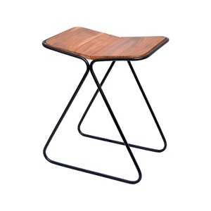 Factory Wholesale Black Iron Metal Counter <b>Stool</b> Bar Chairs With Wooden Seat Customize Design Accepted Kitchen Furniture <b>Stool</b> - Product Image 1