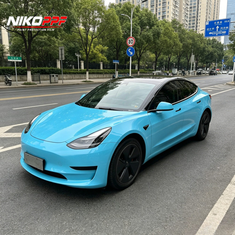 TPU bleu ciel