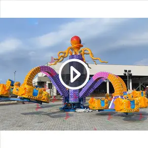 China Supplier Thrill Amusement Park Equipment Big Octopus Ride For Sale