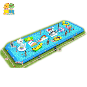 Château gonflable commercial avec toboggan aquatique pour piscine, château gonflable sur mesure pour les enfants, <span class=keywords><strong>en</strong></span> <span class=keywords><strong>vente</strong></span>, parcs aquatiques - Product Image 6