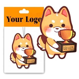 Promocional al por mayor barato personalizado de larga duración aromas coche ambientador papel colgante ambientador coche logotipo personalizado - Product Image 2