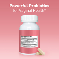 ODM 60 Capsules de Probiotiques Féminins avec XOS 5 Milliards d'UFC Lactobacillus pour le Soutien Quotidien de la Flore Vaginale, du pH, des Odeurs et des Mycoses
