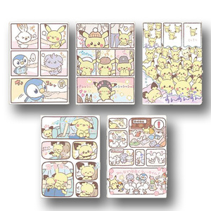 JR - Imán para Refrigerador Pokémon sin Abrir, Pegatina de la Bandera de Legends, Cubierta de Arte, Tablero de Sol y Luna, Caja de Acrílico Ebt, Caja de Regalo para Juegos de Mesa - Product Image 6