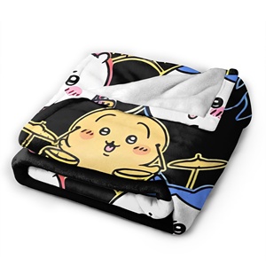 Chiikawa Usagi <span class=keywords><strong>Hachiware</strong></span> Mantas de punto Colorido Heavy Metal Lana Manta Dormitorio Sofá Anime Derivado - Product Image 5