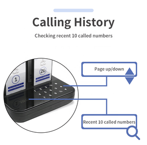 Restaurant Pager <strong>Wireless</strong> Beeper <strong>System</strong> Table Service <strong>Calling</strong> Device for Bar Hotel Cafe Food Court - Product Image 3