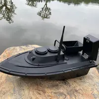 Рыболовный инструмент HOSHI D11 Smart RC, лодка для наживки, игрушки для мальчиков, рыболокатор с двумя двигателями, лодка с дистанционным управлением, скоростная лодка 500 м
