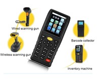 Collecteur de données de codes-barres laser sans fil portable E7 1D 2D, scanner QR pour smartphone avec clavier T9, Palm OS, écran 2,4 pouces 240x320, en stock