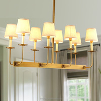 Lampes Décoration d'intérieur Luxe Style Américain Lampe Personnalisée Lustre Usine d'Éclairage Décoration Maison Luminaire Suspendu Moderne