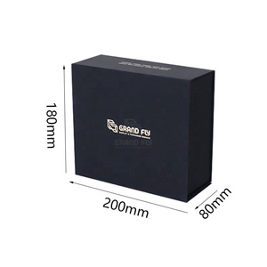 Tùy chỉnh cứng nhắc Hộp quà tặng, cuốn sách phong cách | có thể gập lại thiết kế với đóng cửa từ tính, sang trọng sóng giấy vận chuyển bao bì hộp - Product Image 6