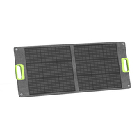 Panneaux solaires monocristallins pliables portables pour le camping en plein air, hors réseau, ETFE, 300W, 23% d'efficacité, noir, 33 livres, modèle Sp-300