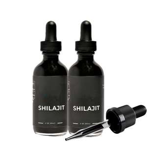 Gouttes liquides pures de Shilajit de l'Himalaya de marque interne les plus vendues Suppléments à base de plantes testés en laboratoire pour adultes Liquide oral - Product Image 1