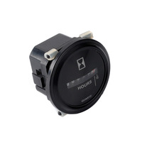 Contador de Horas Electrónico Industrial de Cuarzo, Suma de Horas Total, Redondo, SH-1 AC110V-250V, 99999.9 Horas Dígitas, Suministro de Fábrica