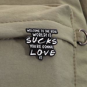 Comedia TV Show esmalte Pin amigos cita paraguas broche solapa insignia joyería regalo para <span class=keywords><strong>mejores</strong></span> amigos Fans - Product Image 3