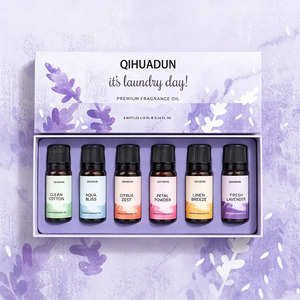 QIHUADUN Parfum de lessive premium pour diffuseur de parfum, fabrication de savon et de bougies, marque privée, OEM, logo personnalisé - Product Image 1