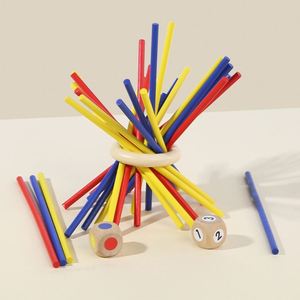Family <b>Party</b> Game Enhances Coordination Focus Patience Training Balance Fun Wooden Stick Toys - Product Image 4