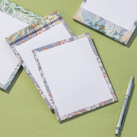 Bloc-notes de poche personnalisé avec estampage à chaud, 60 feuilles, carnet portable avec lignes perforées