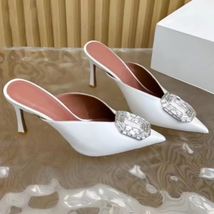 Sandales à talons hauts pour femmes de luxe, de qualité supérieure, sandales d'été avec embellissements en cristal - Product Image 6